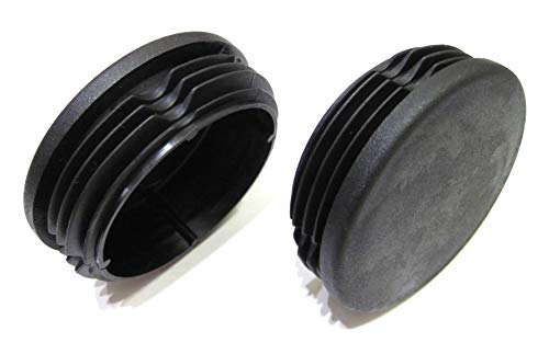 BG Parus Black 2 3/8 Inch (60mm) Plastic End Cap for Fence Posts & Furniture