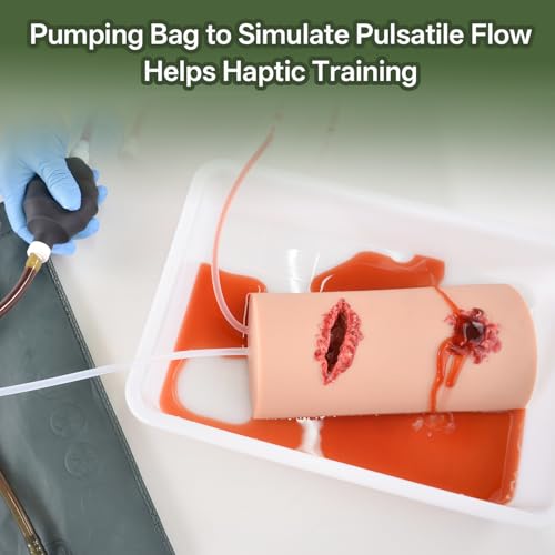 Medical First Aid Wound Packing Trainer Kit for Bleeding Control