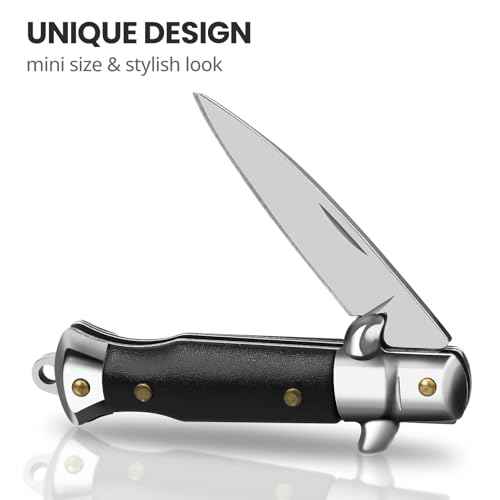 Small Pocket Knife, Cool Knives Box Cutter, EDC Knifefor Every Day Carry, Small Gift for Women Men