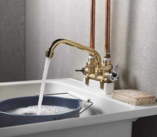 Homewerks Worldwide Rough Brass Laundry Faucet - No Size, Garden Hose Connection