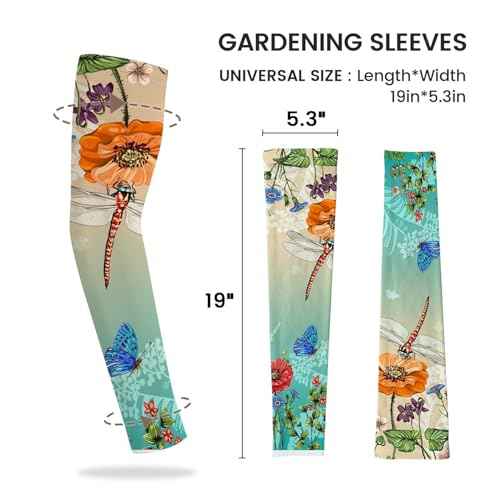Gardening Sleeves for Women Farm Sun Protection Thorn Proof Cooling Arm Sleeves to Cover Arms for Garden Sports
