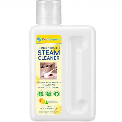 Conloquen Lemon Scent Steam Mop Solution 20x Concentrate, 1 Pack, 16.9 fl oz — Mixes to 2.64 gal