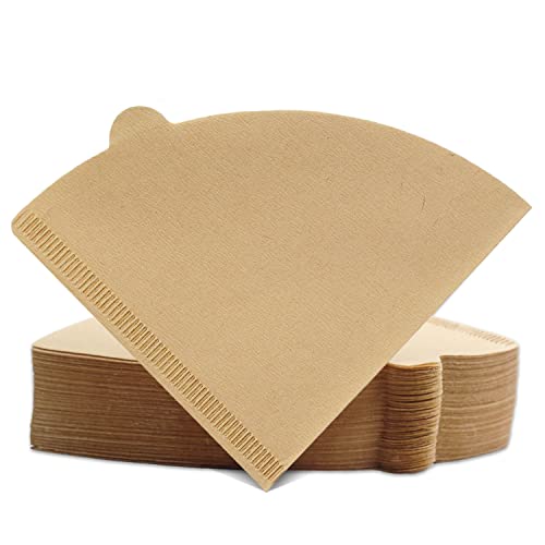 Natural Cone Coffee Filters Size 02, 100 Count, Unbleached 1-4 Cups – Revelook, V02