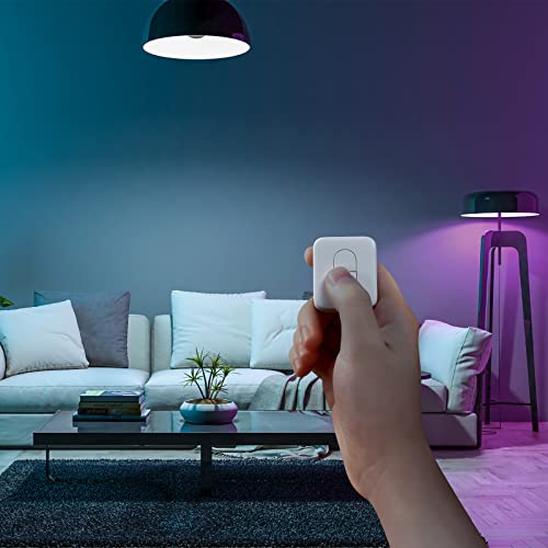 SwitchBot Remote Control with Gray Cover - One Touch Button for Smart Home Devices
