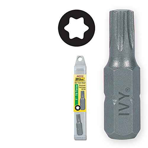 IVY Classic 44312 1-Inch T9 Torx Insert Bit, Impact Plus, 1/Box