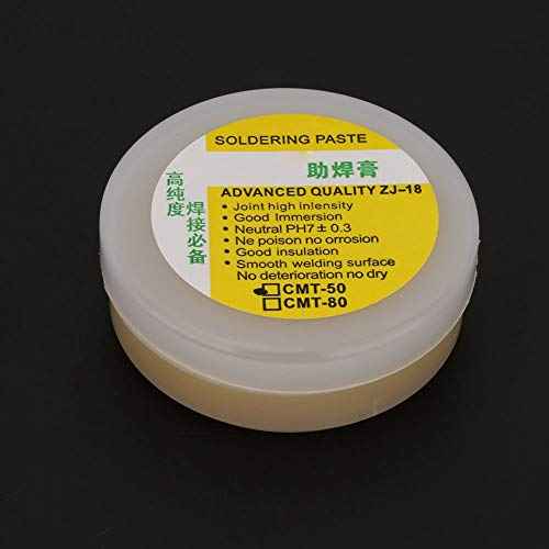 Solder Paste,Soldering Flux Paste Solder Welding Grease for Cell Phone PCB PGA BGA,for Mobile Phone, PC Board Card,High Bonding Strength(CMT-50)