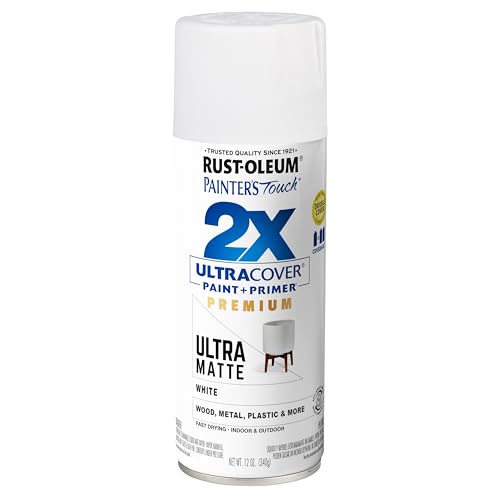 Rust-Oleum Painter's Touch 2X Ultra Cover Spray Paint - Ultra Matte White (Variation 1)