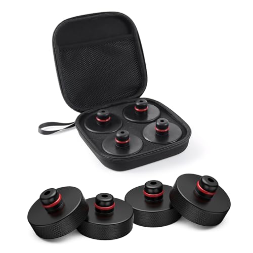 4 Pack Tesla Jack Pad Lifting Pucks with Storage Case for Models 3/Y/X/S