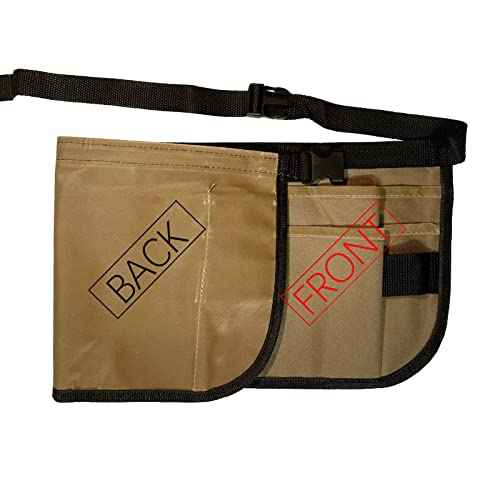 PATILWON 13 Pocket Gardening Tool Waist Belt Bag Oxford Garden Work Apron with 2 Hanging Hole Adjustable Pouch for Men Women