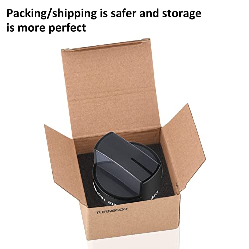 Turnegoo W10339442 1 Pack Gas Stove Knob Replacement for Whirlpool - WPW10339442 PS11753188