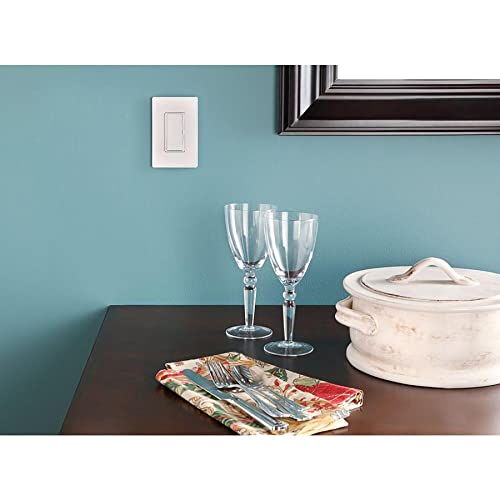 Lutron Claro Snow Satin 1-Gang Wall Plate Cover - Pack of 1