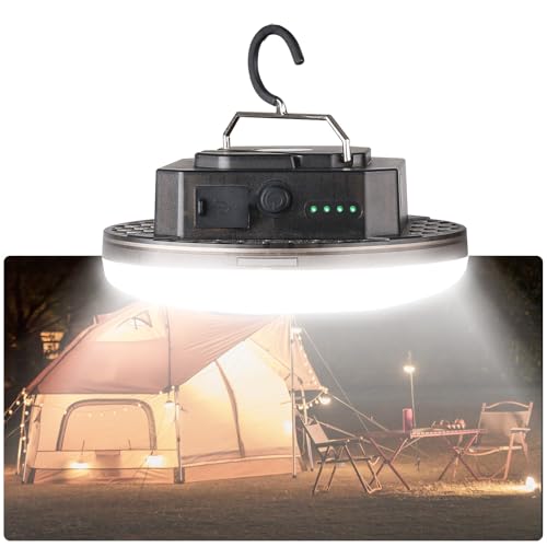 40W Rechargeable LED Camping Lantern - Waterproof Portable Light 5000Lm for Tents & Outdoors
