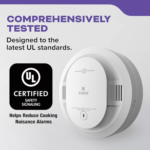 Kidde 2-Pack Smoke & Carbon Monoxide Detectors with 10-Year Batteries