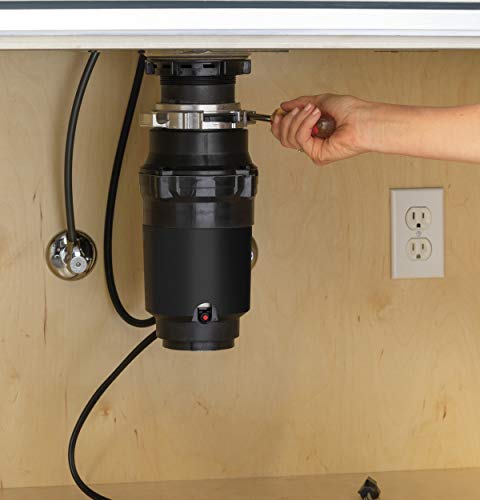 GE Disposall Continuous Feed Garbage Disposal 1/2 HP Corded EZ Mount Kit