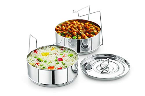 LNM Steamer Pans 6 Qt Stackable Stainless Steel Instant Pot Insert Pan - Pot-in-Pot Steamer Set