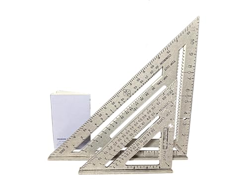 SWANSON Tool Co., Inc SW1201K Value Pack 7 inch Speed Square and Big