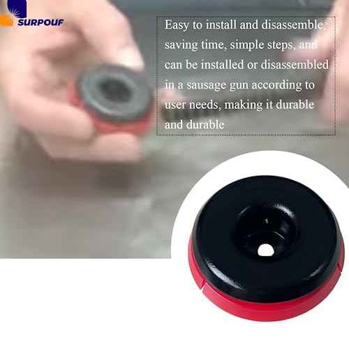 44-70-0375 20 oz Sausage Barrel Replacement Plunger Screw Kit Fits for Milwaukee Cordless Caulking 2441-20-(E34A) 2641-20-(D15A)