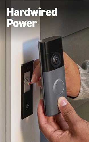 Ring Wired Doorbell 2K with Wide-Angle Video, 6x Zoom & Two-Way Talk - Newest Model - Doorbell Variation