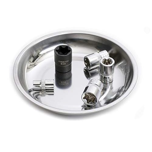 ehomeA2Z Magnetic Bowl 6" Inch, Ideal At Garage, Home, Construction For Wrenches, Bolts, Nuts, Small Parts (6"Inch Magnetic Bowl 1Pc)