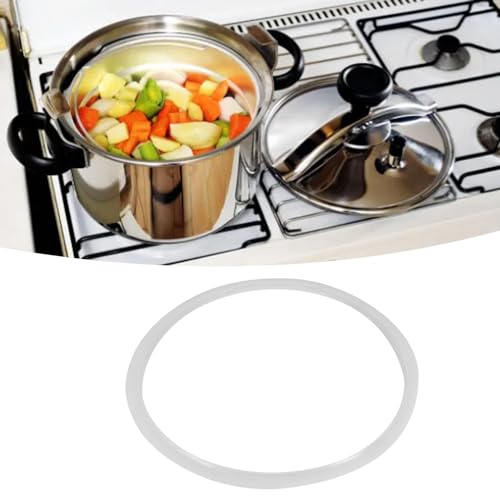 Sunicon 24 cm Inner Diameter Silicone Sealing Ring for Pressure Cooker – Food-Safe Gasket Replacement