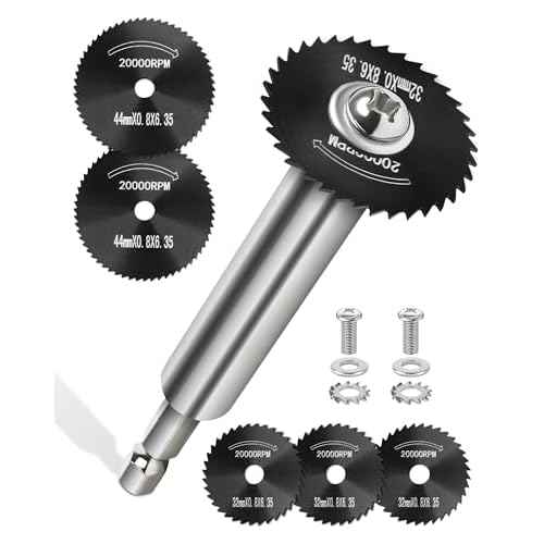 Inside Pipe Cutter for PVC Pipe with 5 Replacement Saw Blades, 1/4 Inch Hex Shank Impact Connect Inside PVC Pipe Cutter for Drill and Impact Driver, Internal Plastic Pipe Cutter Plumbing Tools