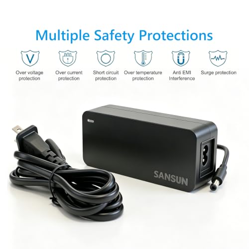 12V 5A Power Supply Adapter for LED Lights, CCTV, HDD - Pack of 1