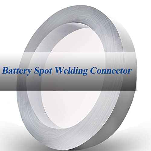 Nickel Strips, 10m*0.15mm * 8mm Nickle Tabs for 18650 21700 26650 AA Cell Battery Pack Spot Welding and Soldering, 1Roll