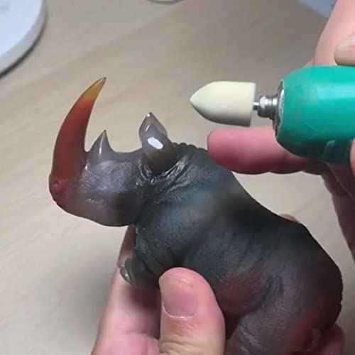 ?????? ???? 24 Pcs Wool Polishing Bits - Wool Felt Polishing kits with 1/8 Inch Mandrel for Dremel Rotary Tools (Polishing Point Diameter:10mm)