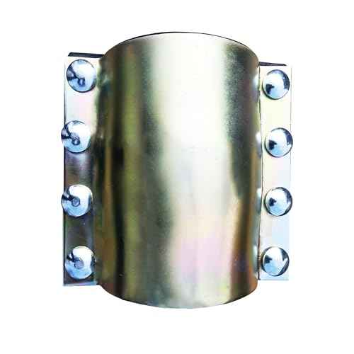 Water Pipe Repair Clamp for 3 inch Pipe(OD of The Applicable Pipe is 3.5 inch),Leak Sealer for Pipes and Plumbing,Suitable for PE/PPR Pipes,Steel Pipes,Iron Pipes