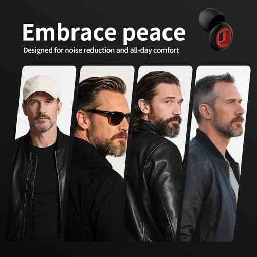 Ear Plugs for Sleeping Noise Cancelling,45db Motorcycle Ear Plugs for Noise Reduction with 8 Eartips,Reusable Silicone Earplugs for Sleep,Concerts,Work,Study,Snoring,Travel (Black and Red)