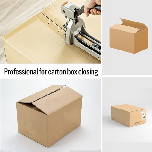 Meite 16-Gauge 1-3/8" Crown x 3/4" Leg Carton Closing Staples - 1,600PCS, Box Variation