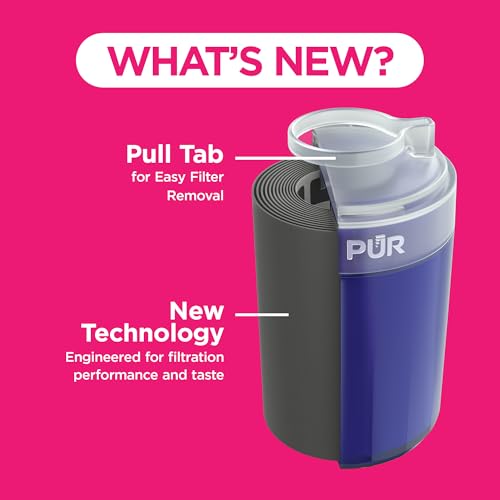Kaz PUR Plus Faucet Mount Water Filter Replacement 2-Pack - Lead & Chemical Reduction