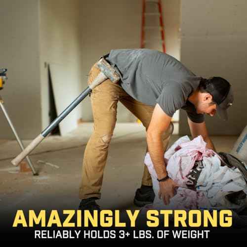 MagMaster | Magnetic Tool Holder - Strong Clip-On Belt Magnet Holster for Screws, Nails, Hammer, Sockets, Pliers, Screw Driver, Trowel, Drill Bit, Wrench, or Any Magnetic Tools and Hardware