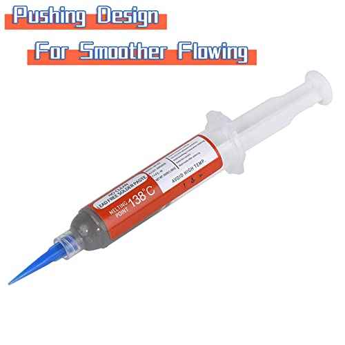 Wonderway Sn42/Bi58 T4 Lead Free Solder Paste No Clean, 138¡É Melting Point (30gx4packs)