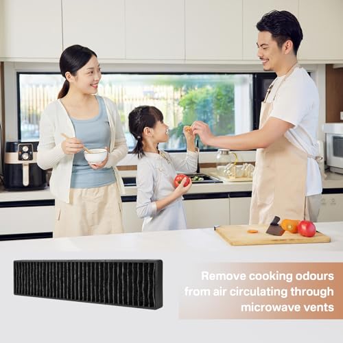Showingo WB06X10807 Microwave Charcoal Filter Replacement for GE (Black, 1 Piece)