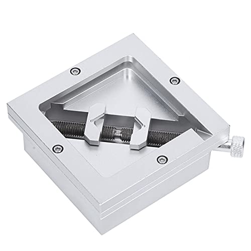 BGA Stencil Holder, Universal Luminum Alloy 90x90 Reballing Station HT?90 for BGA Chip Ball Planting
