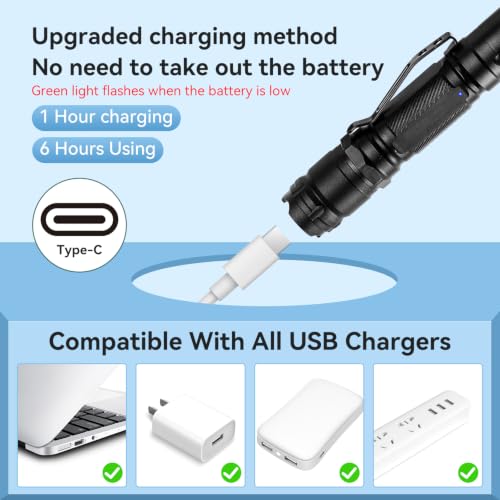 Rechargeable Green Laser Pointer with Long Range & Starlight Pattern for Presentations & Outdoors