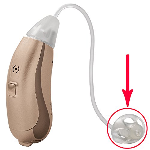 £¨10 pcs£© Hearing Amplifier Dome Open Fit Ear Tip Earplug Earbuds for RIC Hearing Aids (M ¥õ9mm)