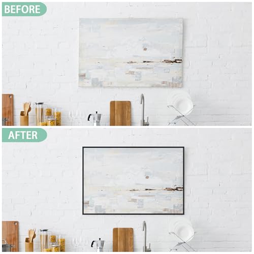 Gaahing 0.5" x 196.8" Matte Black Peel & Stick Wall Molding & Trim