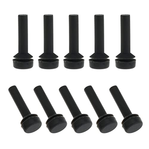 Replacement WB02X24790 Gas Stove Grate Bumpers Rubber Feet 10 Pack for GE Range