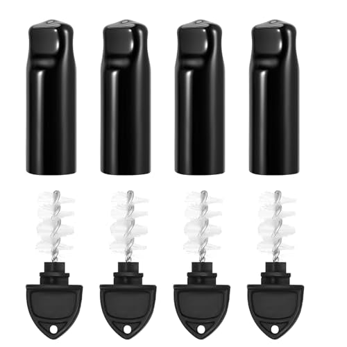 Chciyich 4Pcs Beer Faucet Cap & 4Pcs Kegerator Tap Cover - Fits Most American Beer Faucets (4PCS)