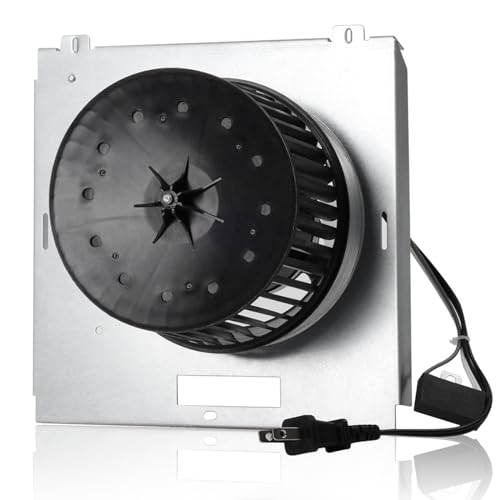 Motoasis Upgrade Model 8814R 110CFM Bathroom Fan Motor Replacement - Compatible with Nutone 9" x 9" Units