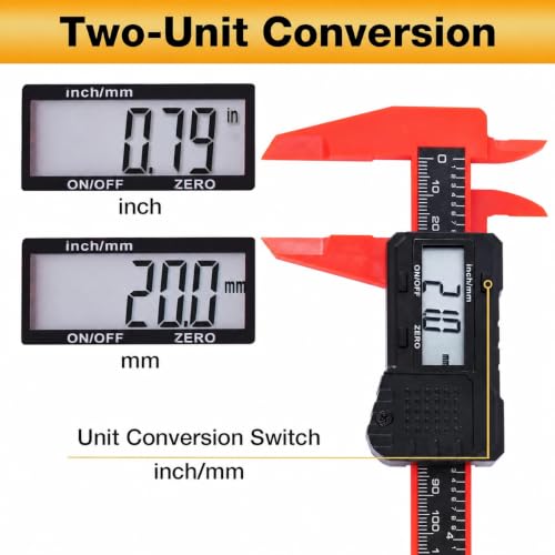 6" Electronic Digital Caliper with LCD Screen