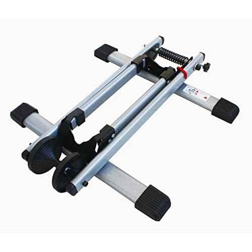 MaxxHaul Foldable Floor Bike Stand Fits 20"-29" Sports Bicycles