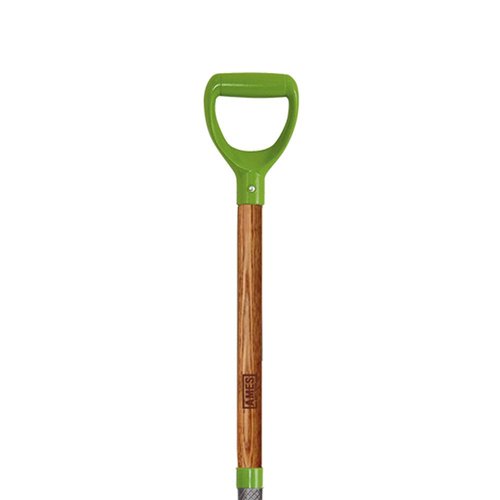 AMES 2531700 Steel Drain Spade with Hardwood Handle, 47-Inch, Gray