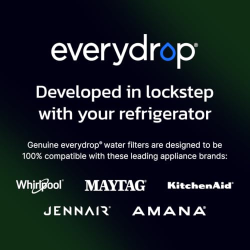 EveryDrop Whirlpool Ice & Water Refrigerator Filter 4 Green EDR4RXD1