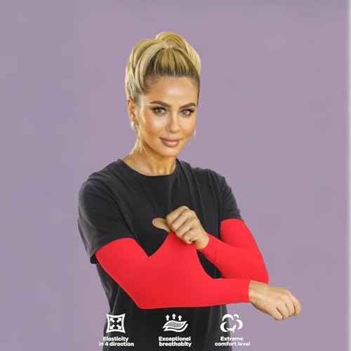Arm Sleeves for Men and Women & UV Protection Cooling Basketball Arm Sleeves