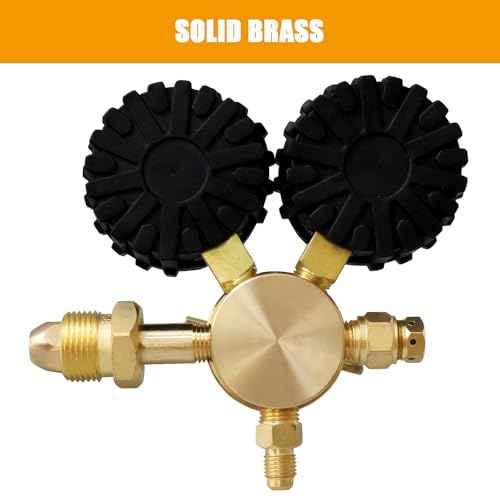 Nitrogen Regulator with 0-600 PSI Outlet Pressure, CGA580 Inlet and 1/4'' Male Flare Fitting