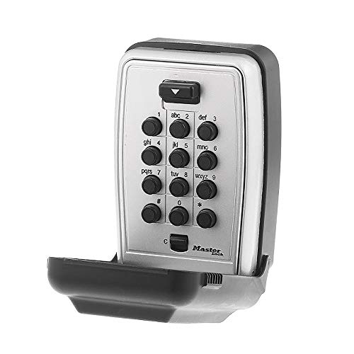Master Lock Wall Mount Key Lock Box with Combination, 5-Key Capacity, Outdoor Safe