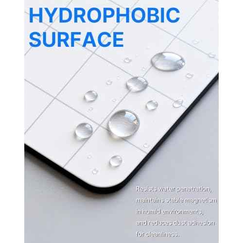 Large Size Magnetic Project Mat SHOWPIN Small Parts Work Mat with A Board Marker - Preventing The Small Screws from Getting Lost and Unorganized (9.8x11.8 inches)